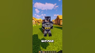Minecraft Batman Build / Minecraft