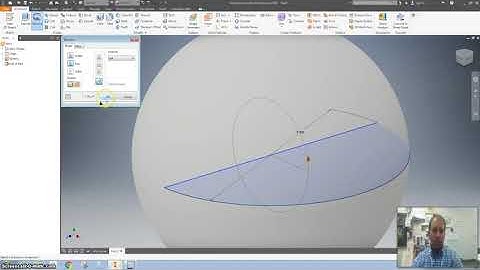 Making a Basketball for Beginners on Autodesk Inventor