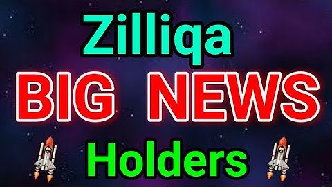 Zilliqa BIG NEWS || Zilliqa Price Prediction! Zil Today Update