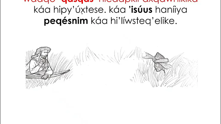 ’iceyéeye káa  ’apsiyáaya – Scene #21