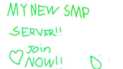 My New SMP Minecraft (Read Description) pls join im lonely