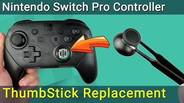 Nintendo Switch Pro Controller Analog Thumbstick Replacement Guide