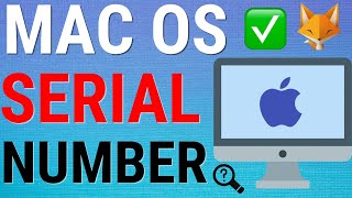 How To Find Your Macs Serial Number (Mac / Macbook)