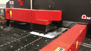 Amada Vipros 358 'King 2' CNC Turret Punch Press by Nathan Corradi 33 views 3 years ago 2 minutes, 18 seconds