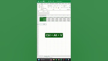 How to Transpose in 20 seconds ⤵️ #excel