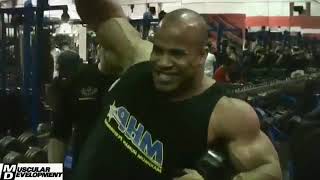 Victor Martinez Biceps And Shoulder Training In the Trenches