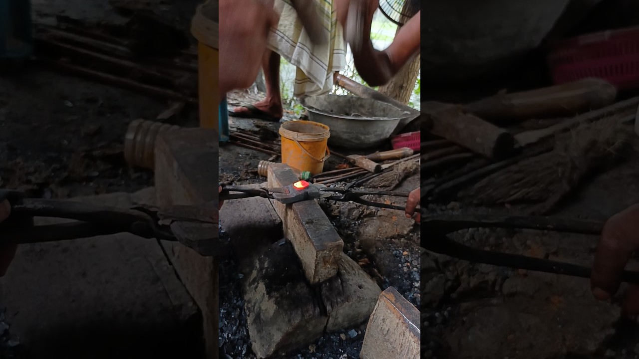 How Blacksmiths Made Nails in the Old Days