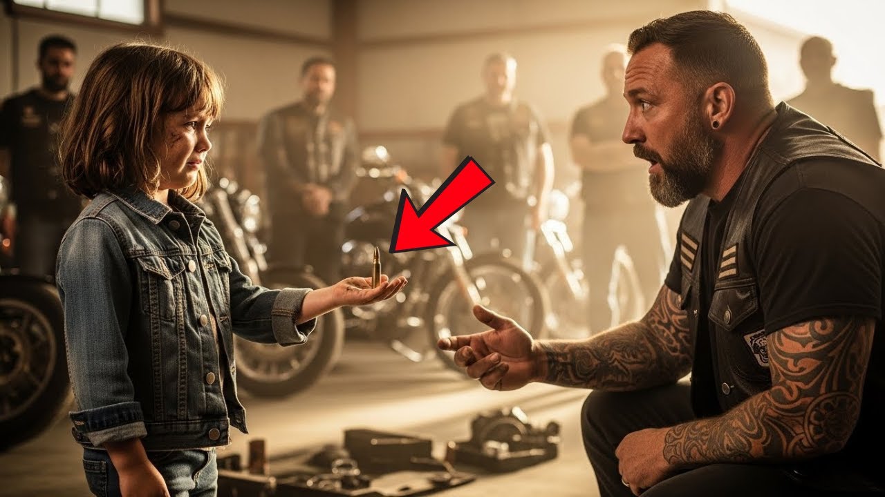 Little Girl Handed Bikers a Bullet With HIS Name On It — Then 100 Bikes Surrounded Her House