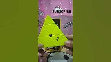 Unboxing rubik Qiyi Qiming PYRAMINX