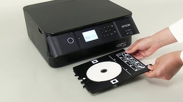 How to Copy CD/DVD Labels （Epson XP-6100,XP-6000) NPD5887
