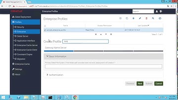 Siebel Innovation Pack 2017. Configure Enterprise Server. Profile Deploy IP2017