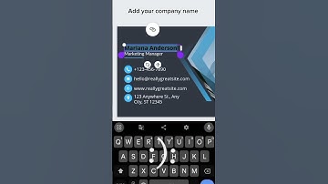 Make business card from templates#canva #tutorial #illustrator #graphicdesign #video#viralvideo