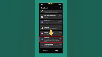 Add a settings shortcut to Home screen Samsung | good lock registar #shorts