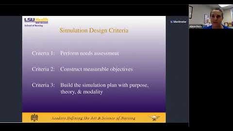 INACSL Part 1 of 4  Standards of Best Practice for Simulation Origins and Design