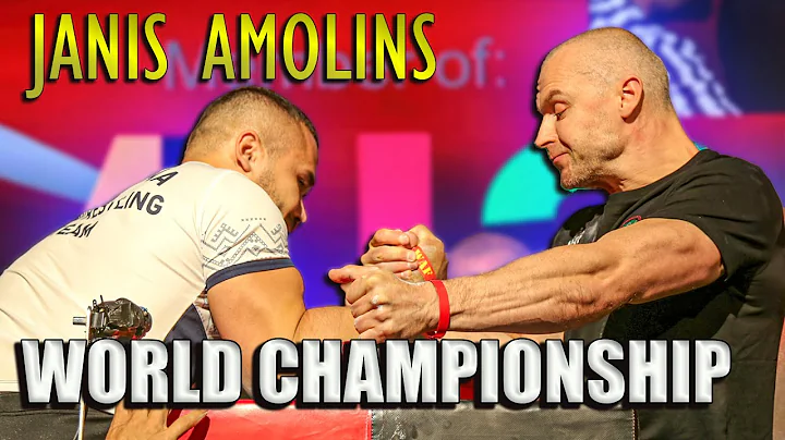 Janis Amolins in World Armwrestling Championship 2...