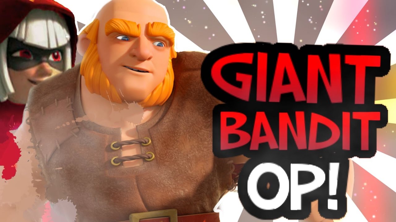 BEST GIANT DECK! - Bandit & Giant Combo For Tournaments - Clash Royale