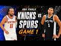 New York Knicks vs San Antonio Spurs Full Game 1 Highlights - June 3, 2026 | NBA Playoffs
