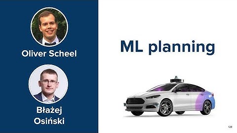 ML Planning - Autonomy 2.0 self-driving tutorial