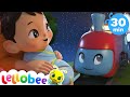 Wheels On A Train and Counting Numbers to Sleep | Nap Time and Lullabies Songs | Little Baby Bum