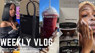Weekly vlog | new hair, new makeup, mini LORVAE haul, unboxing MARC JACOB | x waydamin review
