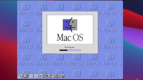 macOS 8 emulation Demo on mac M1