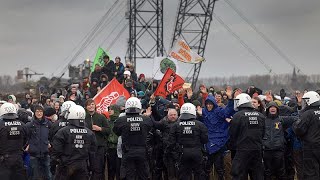 Allemagne : Affrontements autour de la mine de charbon de Lützerath