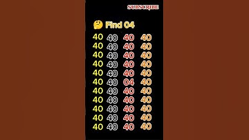 🔢Can You Solve It?Odd Even Find Number Viral Shorts Hidden 🔎Brain Puzzle Shorts Test Your Mind🧠