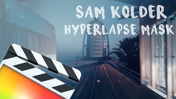 Sam Kolder | Something Just like This Tutorial - FCPX