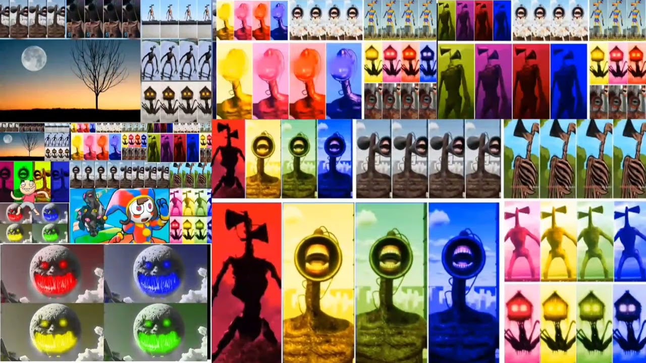 Megamix battle⚔️hous head vs siren head coffin dance cover next video in my channel🔥subscribe