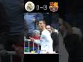 Real Madrid vs Barcelona (3-3) - Champions league match #football #youtube #shorts