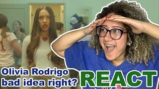 OLIVIA CONFIRMOU A RECAÍDA COM O JOSHUA? Reagindo a Olivia Rodrigo - bad idea right?REACT | REACTION