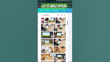 How to use mockup videos in canva. #canva #tutorial #stepbystep