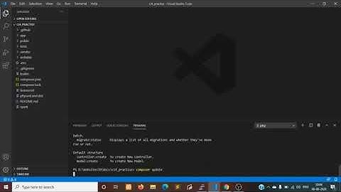 #13 How to update Codeigniter 4 in Hindi | update Codeigniter 4 using composer and command in Hindi