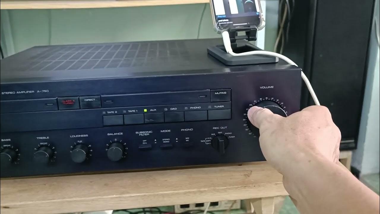 Test Amly Yamaha A750 YouTube test-amly-yamaha-a750-youtube