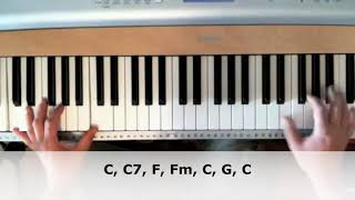 Blues piano tutorial, part 6 - turnarounds