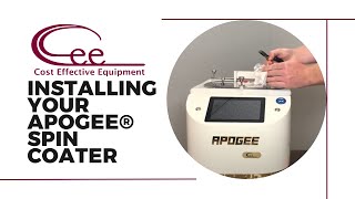 Cee® Apogee® Spin Coater Installation