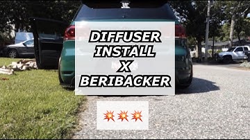 BERI~BACKER DIFFUSER INSTALL MK6 GTI