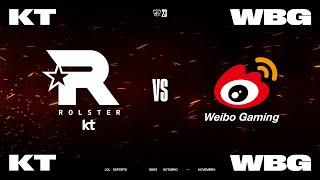 Kt Rolster X Weibogaming Faw Audi - Worlds 2023 Fase Suíça