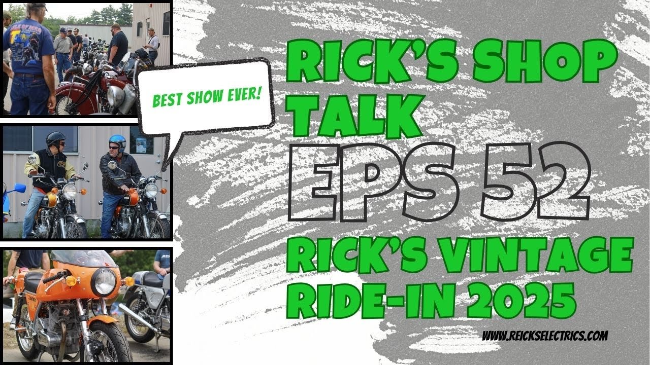 Rick's Shop Talk: Episode 52 - Rick's Vintage Ride-In 2025 Recap