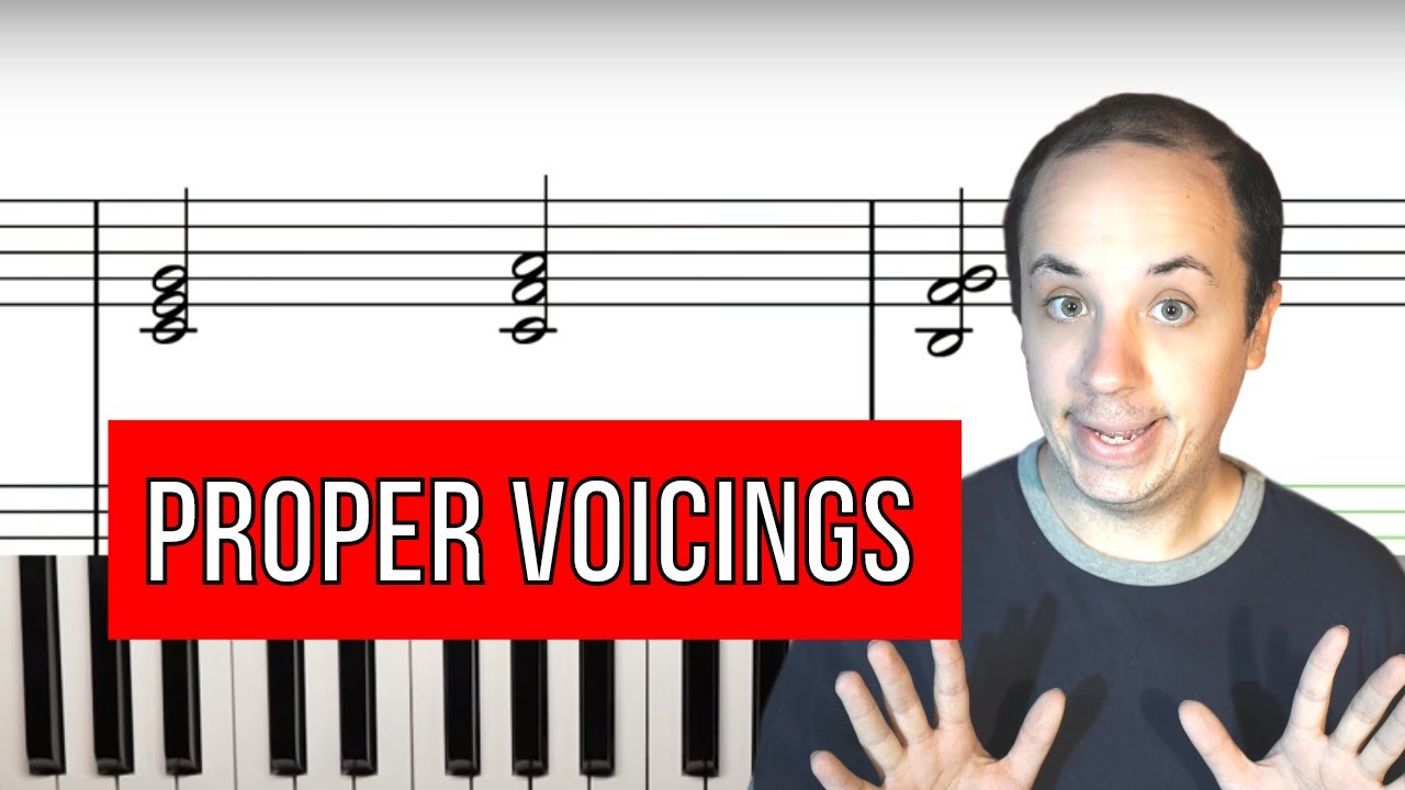 The Basics Of Voicing I Iv V7 Progression On Piano Student Question Youtube