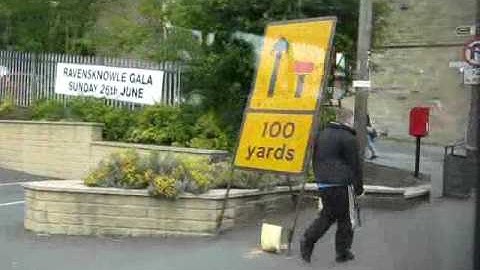 First Huddersfield Dennis Dart SPD R724 HHK 60936 On 372 Part 1
