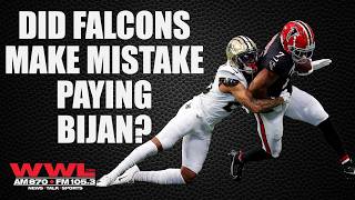 Bijan Robinson's historic deal means little to Saints