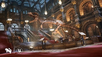 Walking in the History Museum | Made with Unreal Engine 5 | Available for Unity & Unreal Engine