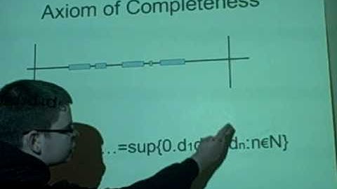 Analysis 1 - Completeness