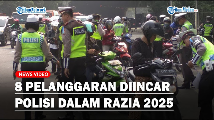 WASPADA❗ Ini 8 Pelanggaran Diincar Polisi dalam Operasi Patuh Jaya 2025❗