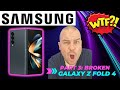 Broken Galaxy Z Fold 4 Unresponsive Display Part 3: SERIOUSLY!?!?!?