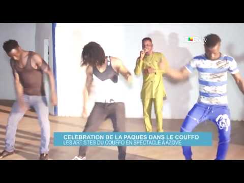 Célébration De La Pâques Dans Le Couffo Les Artistes Du Couffo En Spectacle à Azovè 