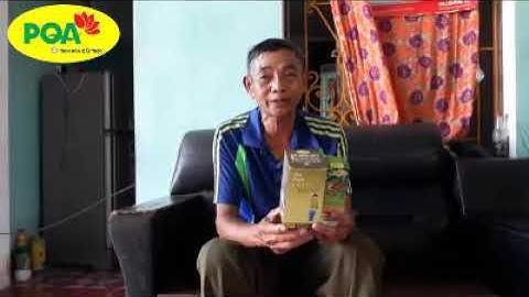 Bác: Vũ Văn Chức bị Men Gan Cao, chia sẻ sau khi sử dụng sản phẩm PQA Mát Gan