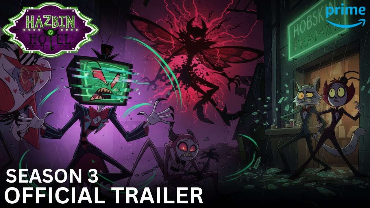 HAZBINHOTEL The Vees Holiday 2025 Poster NYCC 2025 | Hazbin