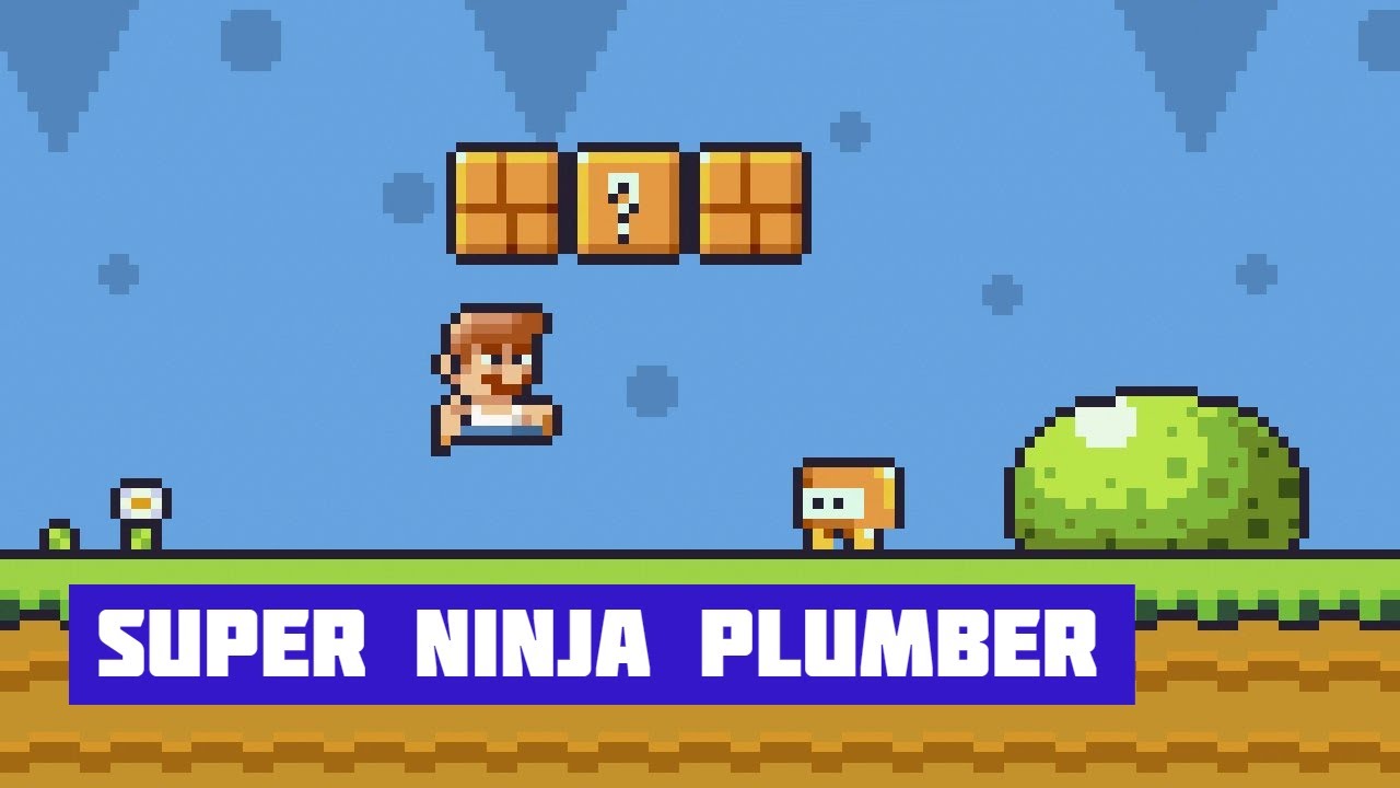 SUPER NINJA PLUMBER: Aventura Retrô em COQUINHOS